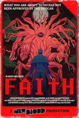 Cover for Faith: The Unholy Trinity.