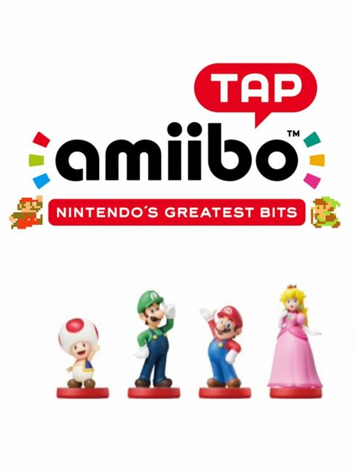 Cover for Amiibo tap: Nintendo's Greatest Bits.