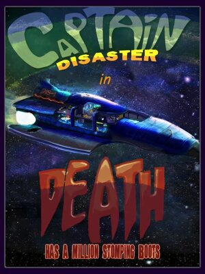 Cover for Captain Disaster in: Death Has A Million Stomping Boots.