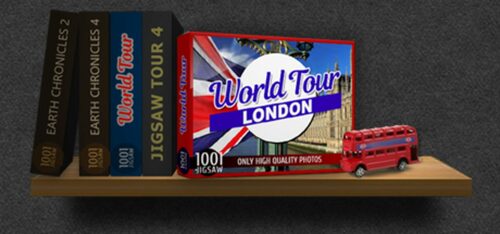 Cover for 1001 Jigsaw World Tour: London.