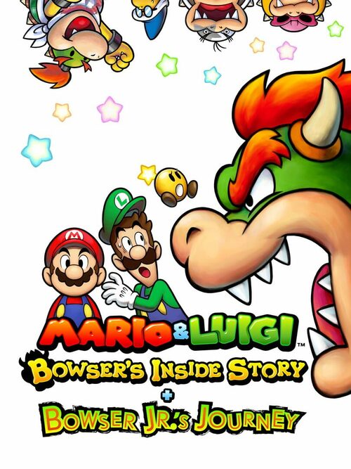 Cover for Mario & Luigi: Bowser's Inside Story + Bowser Jr.'s Journey.