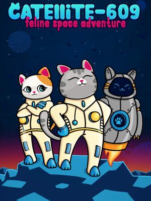 Cover for Catellite-609: feline space adventure.