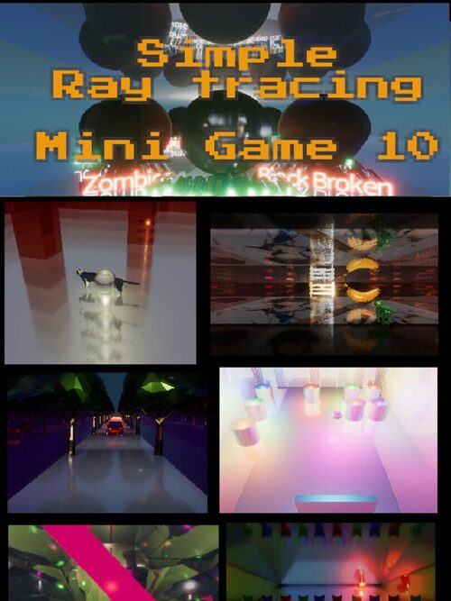 Cover for Simple Ray tracing Mini Game 10.
