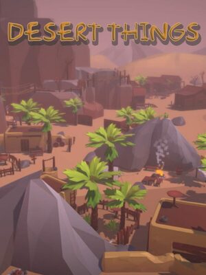 Cover for Desert Things.