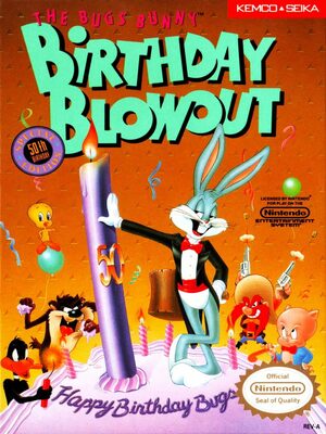 Cover for The Bugs Bunny Birthday Blowout.