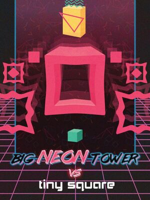 Cover for Big NEON Tower VS Tiny Square.