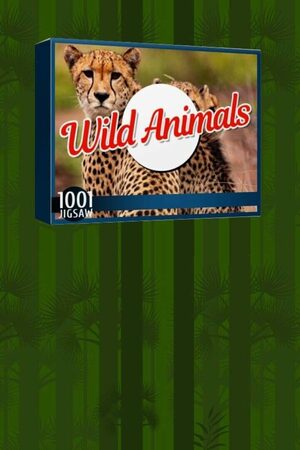 Cover for 1001 Jigsaw: Wild Animals.