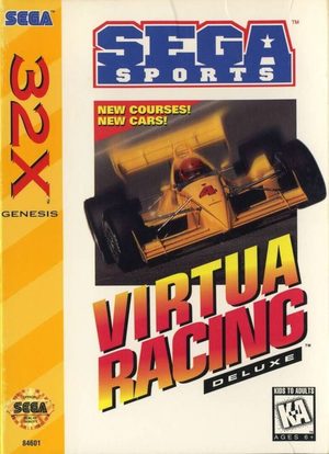 Cover for Virtua Racing Deluxe.