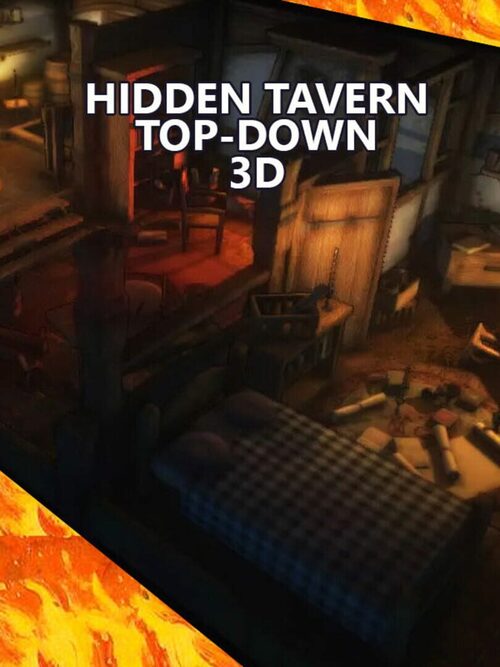 Cover for Hidden Tavern Top-Down 3D.