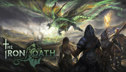 Cover for The Iron Oath.