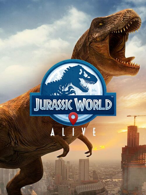 Cover for Jurassic World Alive.