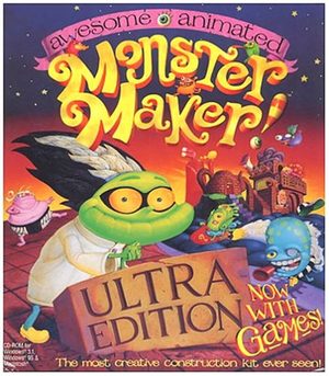 Cover for Awesome Animated Monster Maker.