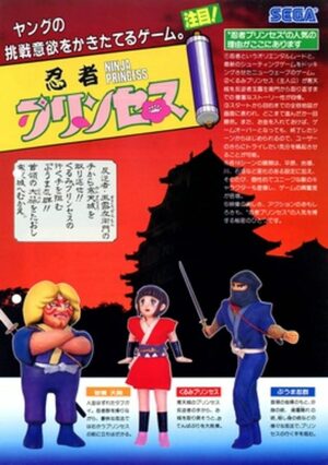 Cover for Sega Ninja.