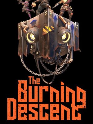 Cover for The Burning Descent.