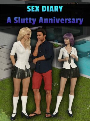 Cover for Sex Diary - A Slutty Anniversary.