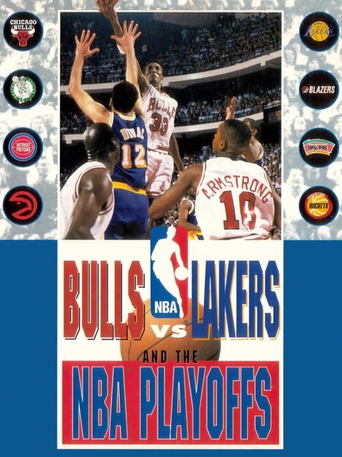 Cover for Bulls versus Lakers and the NBA Playoffs.