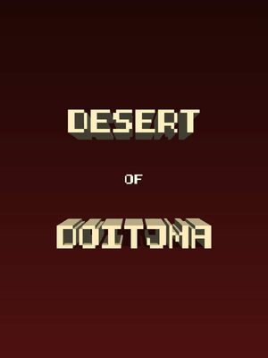 Cover for Desert of Doitjma.