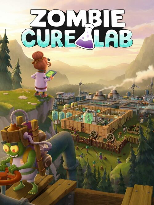 Cover for Zombie Cure Lab.