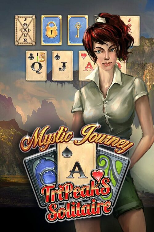 Cover for Mystic Journey: Tri Peaks Solitaire.
