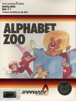 Cover for Alphabet Zoo.