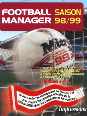 Cover for Ultimate Soccer Manager 98.