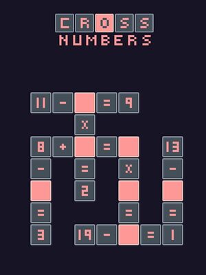 Cover for Cross Numbers.