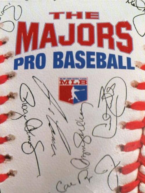 Cover for The Majors Pro Baseball.
