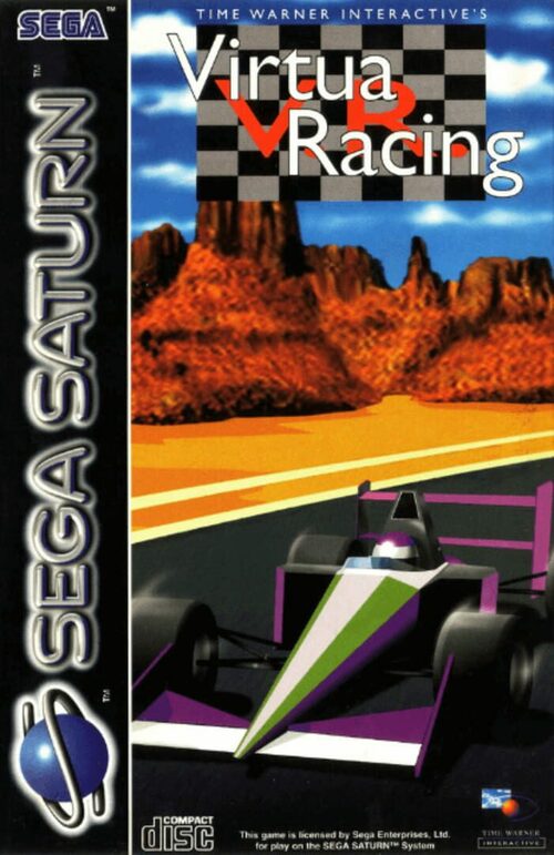 Cover for Time Warner Interactive's VR Virtua Racing.