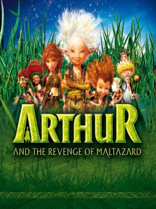 Cover for Arthur and the Revenge of Maltazard.