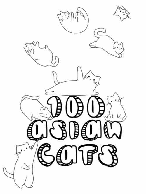 Cover for 100 Asian Cats.