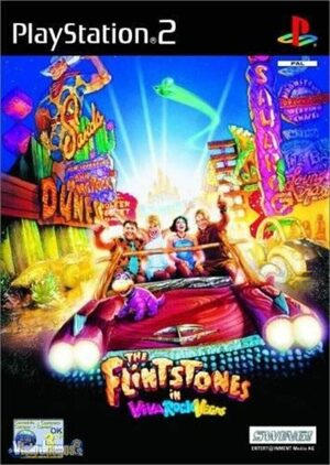 Cover for The Flintstones in Viva Rock Vegas.