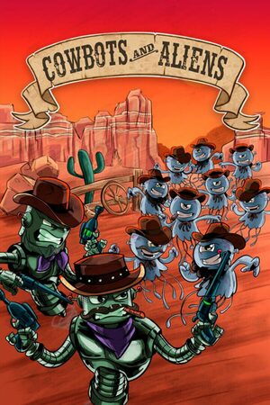 Cover for Cowbots and Aliens.
