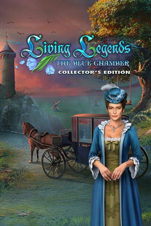 Cover for Living Legends: The Blue Chamber Collector's Edition.