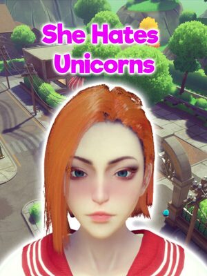 Cover for She Hates Unicorns.