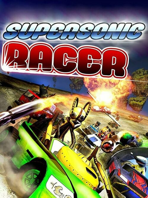 Cover for Super Sonic Racer.