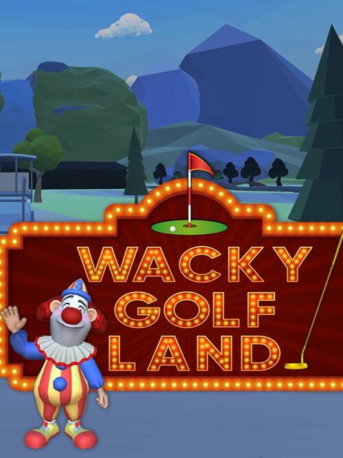 Cover for Wacky Golf Land.