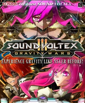 Cover for Sound Voltex III: Gravity Wars.