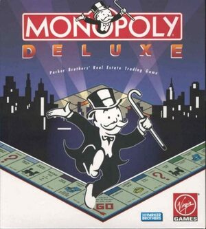 Cover for Monopoly Deluxe.