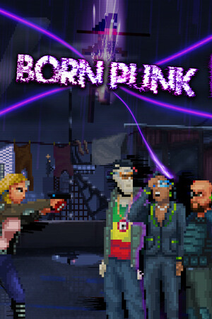 Cover for Born Punk.