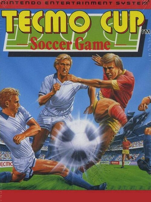 Cover for Tecmo Cup Soccer Game.