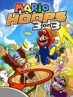 Cover for Mario Hoops 3-on-3.