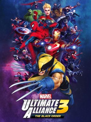 Cover for Marvel: Ultimate Alliance 3: The Black Order.