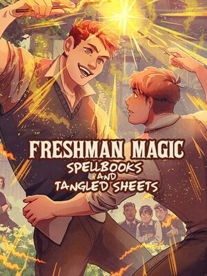 Cover for Freshman Magic: Spellbooks and Tangled Sheets.