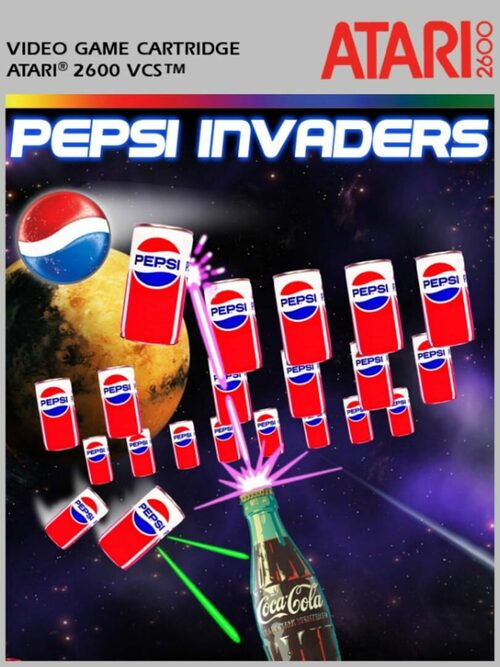 Cover for Pepsi Invaders.
