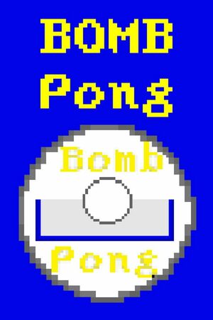 Cover for BOMB Pong.