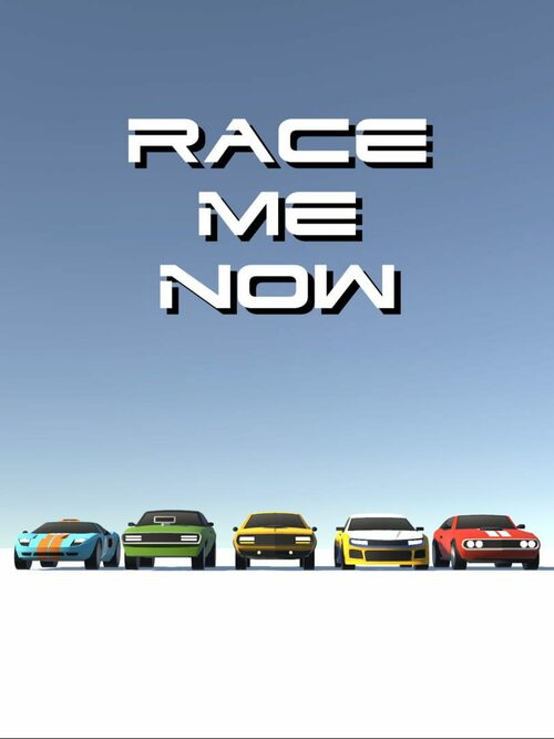 Cover for Race me now.