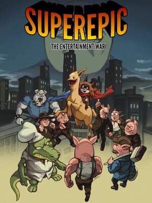 Cover for SuperEpic: The Entertainment War.