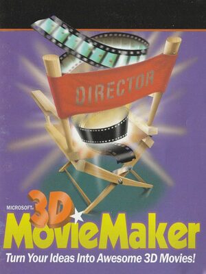 Cover for 3D Movie Maker.