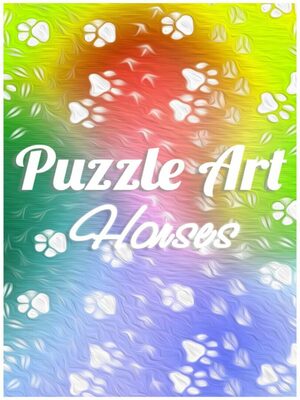 Cover for Puzzle Art: Horses.
