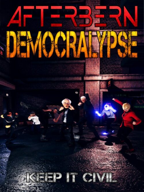 Cover for Afterbern Democralypse.